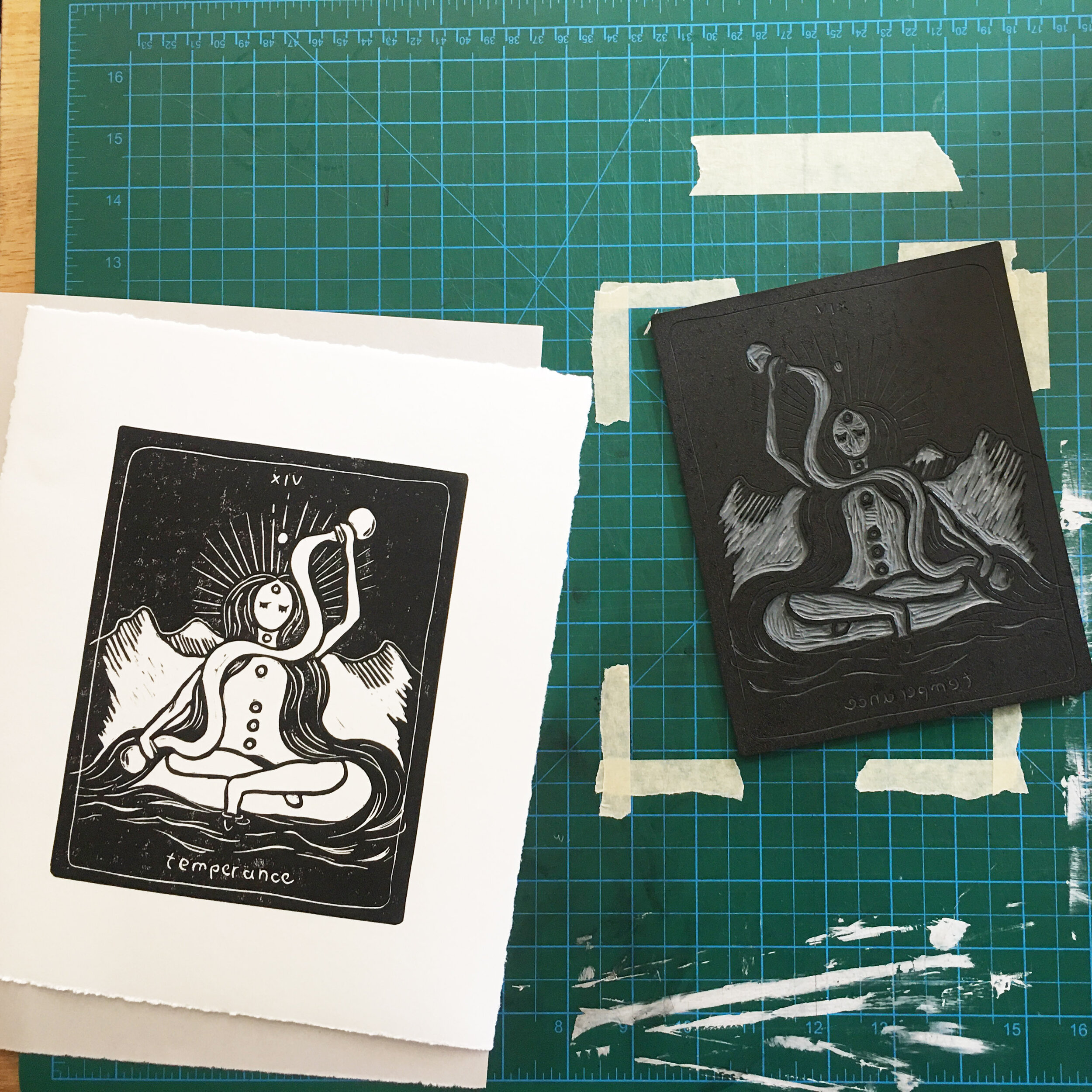 lino printing from home | how to